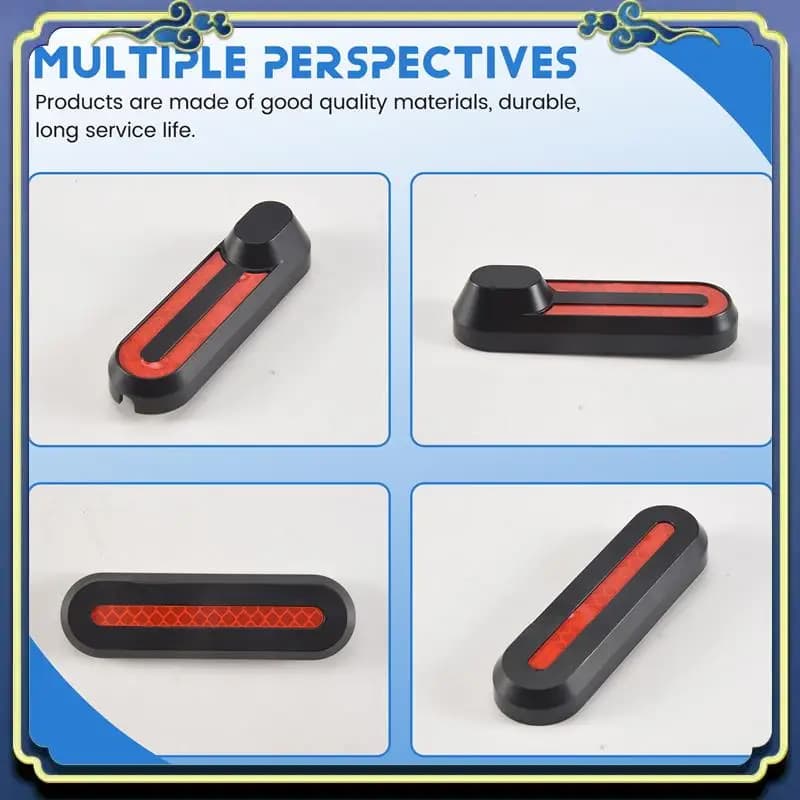 AU16-Per Xiaomi M365 Scooter elettrico intelligente Mozzi ruota Tappo Custodia protettiva con decalcomanie adesive Parte di ricambio per skateboard