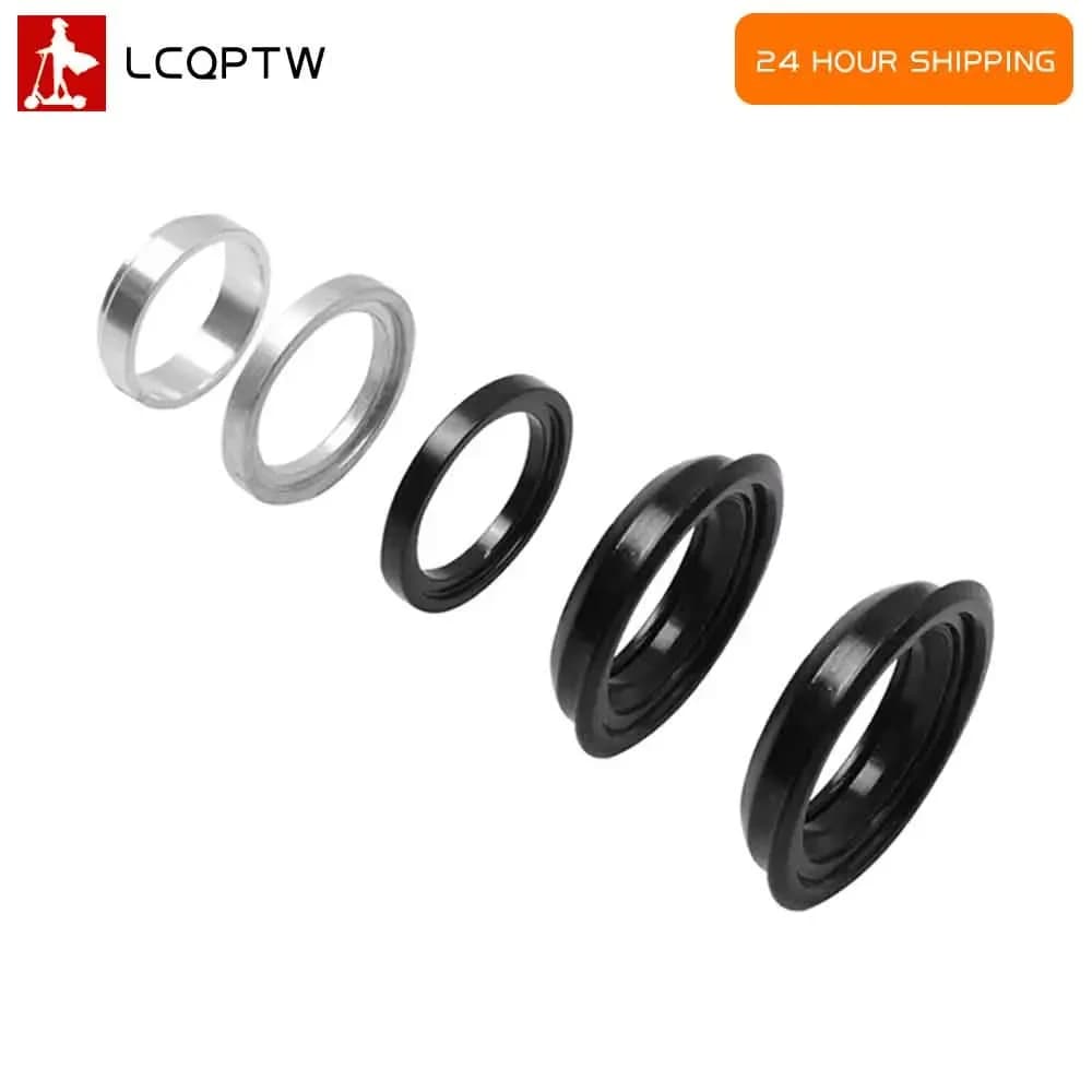 5PCS Cuscinetto Sterzo auricolare Set Cuscinetti In Alluminio Anello Parte In Acciaio Al Manganese Nuovo per Ninebot MAX G30 G30D scooter Elettrico Ciotola