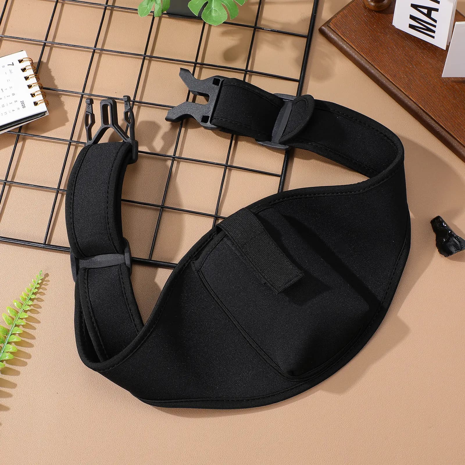 Adjustable Belt Microphone Holder, Running Microphone Case, Body Holder, Audio Accessories
