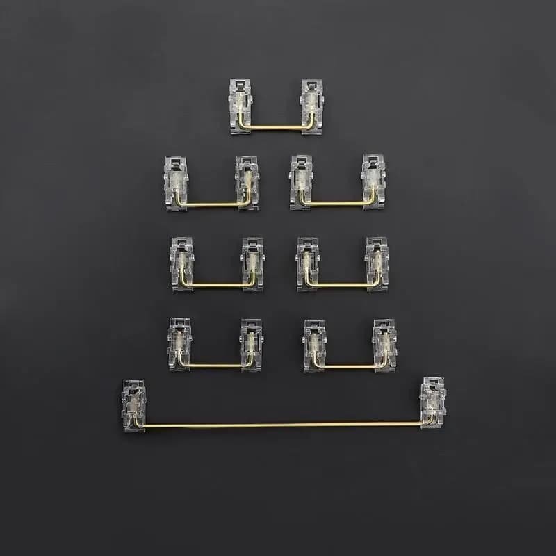 Stabilizzatori montati piastra OEM originali Cherry 652F Asse satellite 6.25u per piastra MX