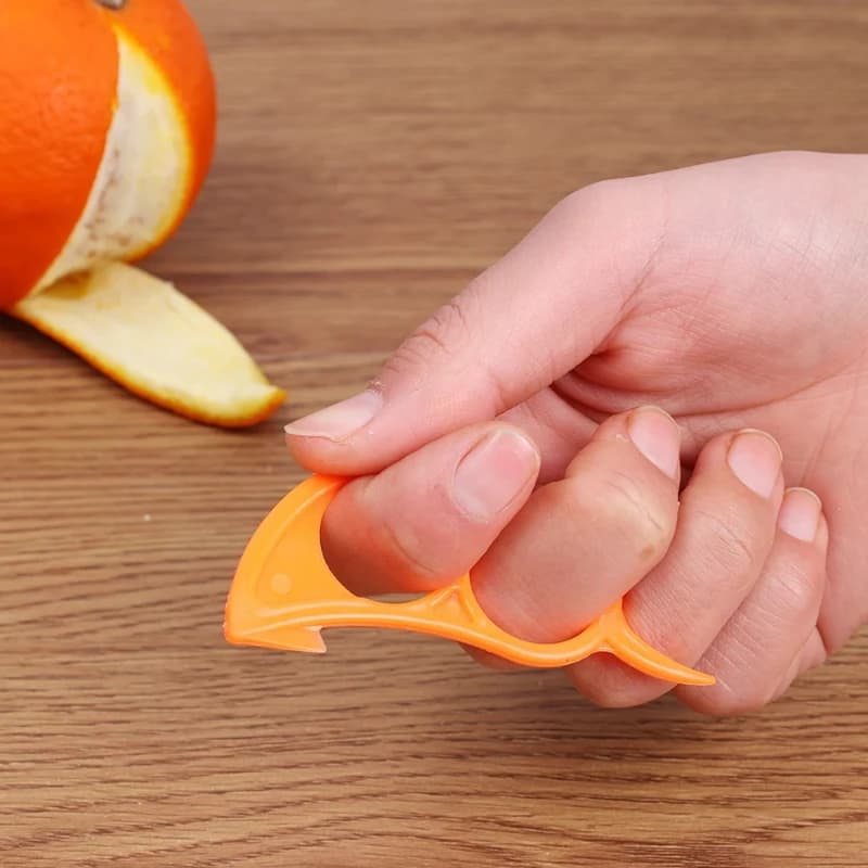 3-30 pieces fruit orange peeled creative multifunctional lemon orange slicer easy to open knife for citrus home kitchen fruit gadget