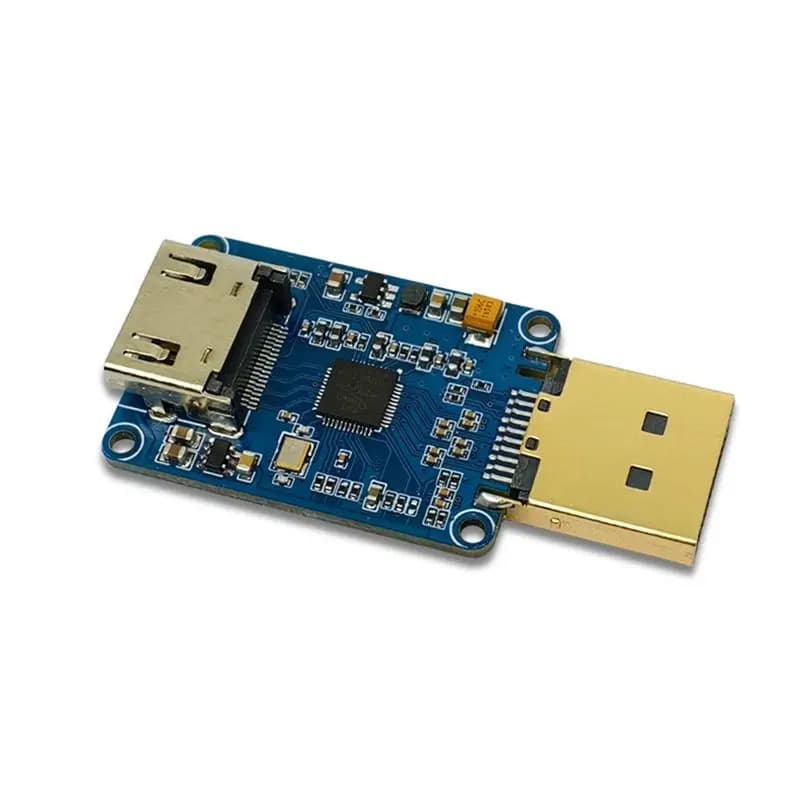 DP Male To -Compatible Female Adapter Board PS176 Active Conversion Support 4K/60HZ HD Conversion