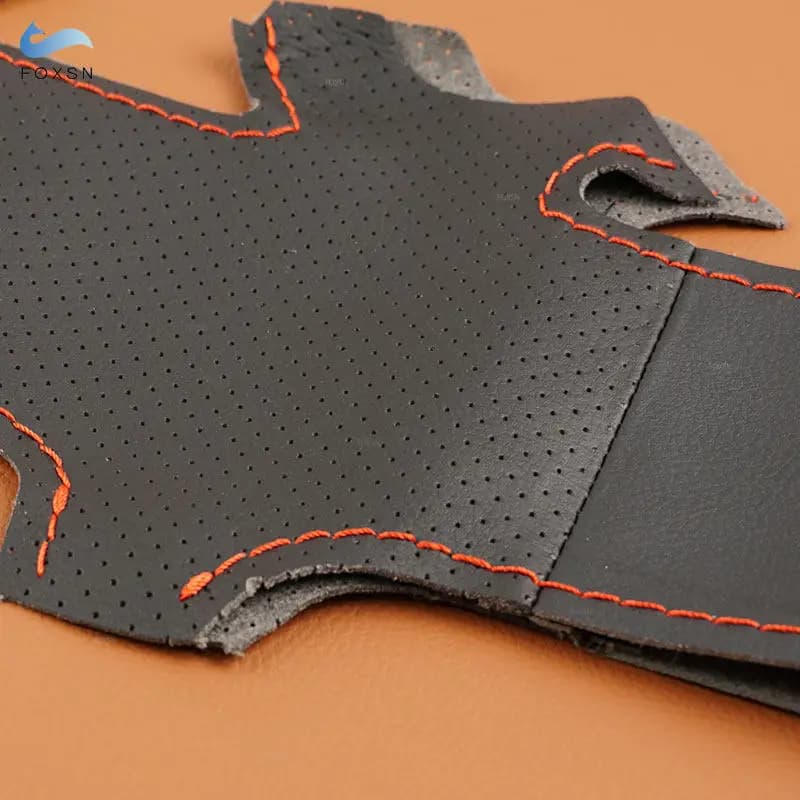 Flyer Leather Cover for Hyundai Santa Fe 2019-2023 Palisade 2020 2021 2022 Accessories FAI DA TE Cucito A Mano Cover Trim