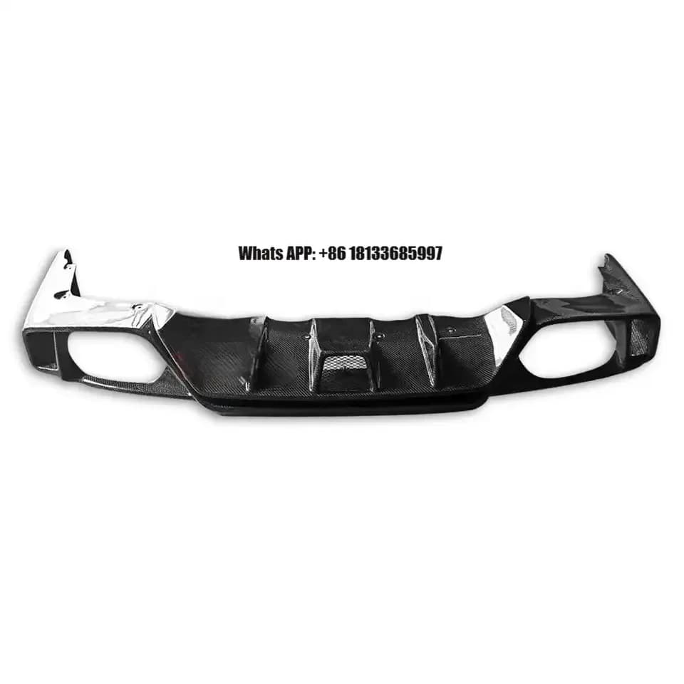 Carbon Fiber Rear Lip Diffuser Rear Lip for Nissan R35 GTR