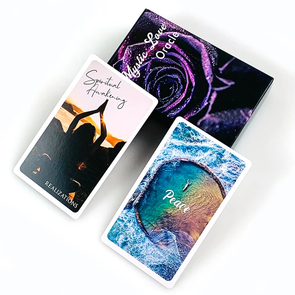Mystic Love Oracle Cards A 79 Tarot Card Board Game Mystical Divination Table Game,Anniversary Gift Valentine's Day GiftS