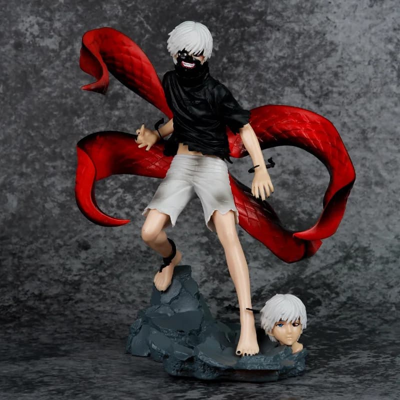 Action Figure Kaneki Ken 22cm, Statuetta Anime Tokyo Ghoul in PVC, Modellino Manga, Kit Garage, Ornamenti GK, Collezione ACG