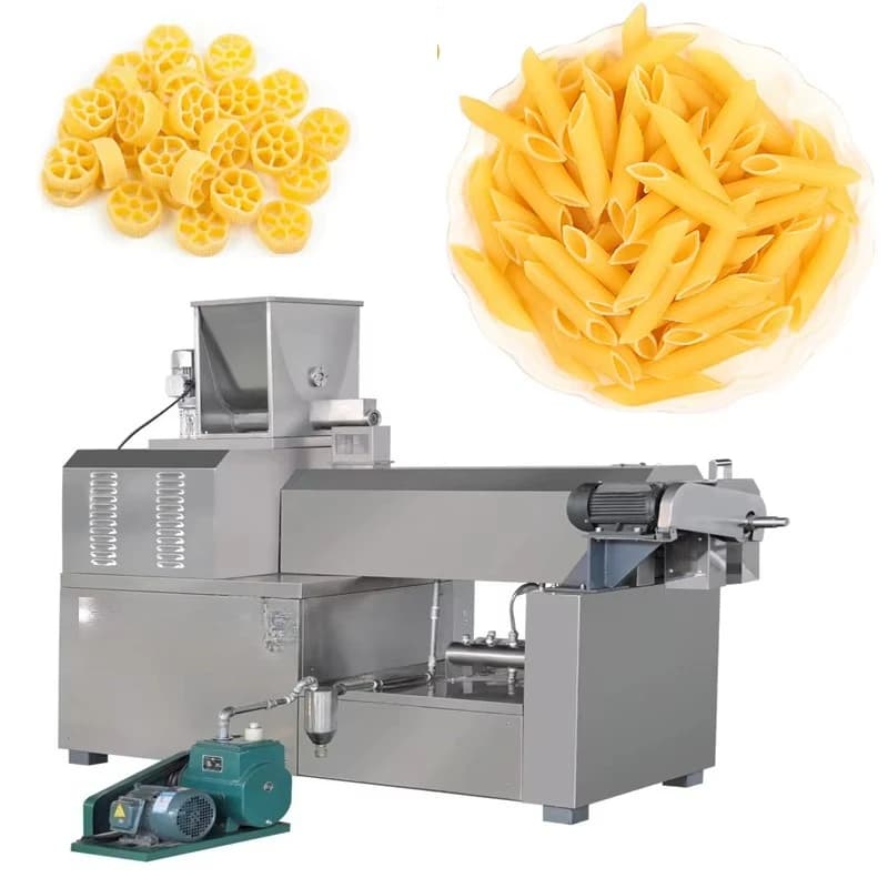 Macchina per la produzione di pasta industriale elettrica automatica Linea di produzione di estrusore per pasta di macaroni Italia
