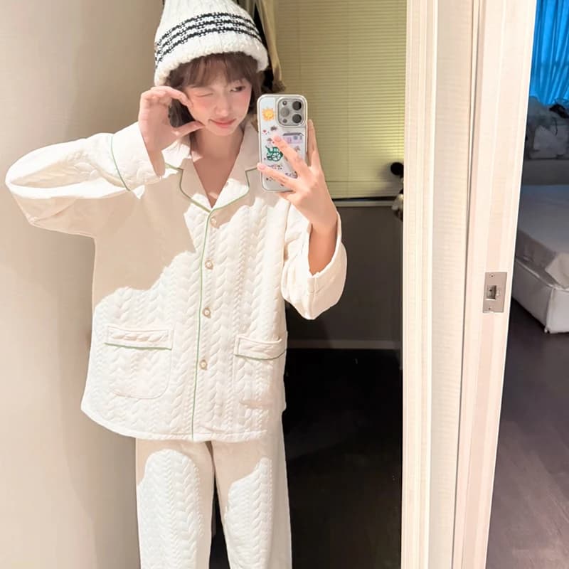 Set Pigiama Grigio da Donna in Seta con Scollo a V, Elegante, Morbido, Leggero, Fresco, ad Asciugatura Rapida, Antipiega, per l'Estate