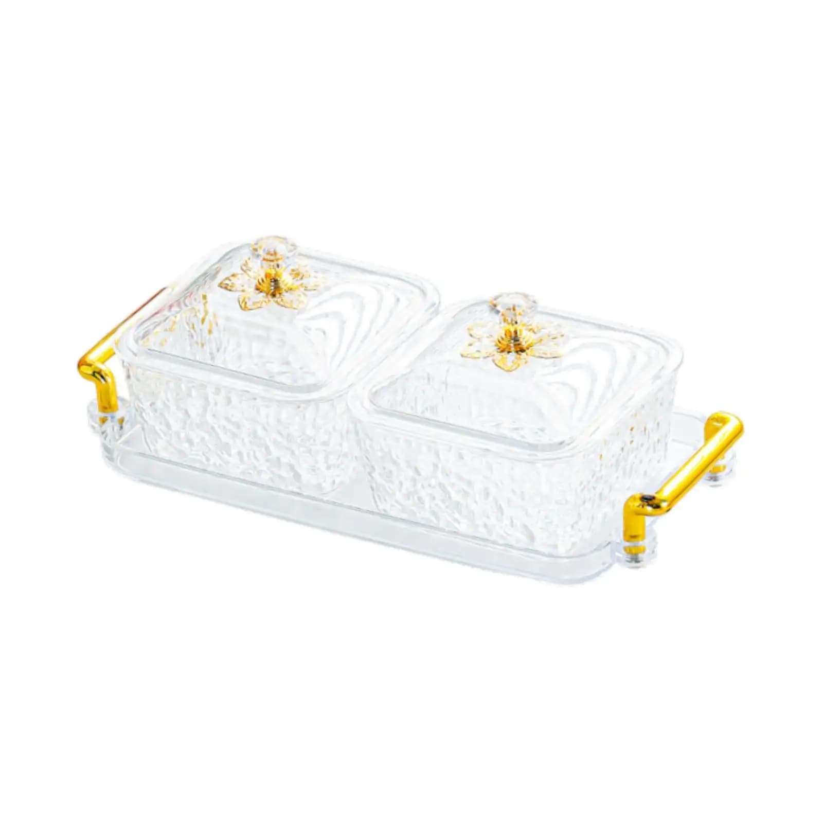Set di Piatti per Frutta Secca, Contenitore per Alimenti, Organizzatore Multiuso per Spezie, Barattoli per Spezie per Sala da Pranzo, Cucina, Hotel