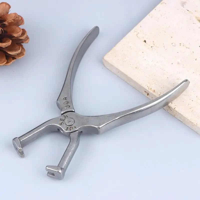 Nuove pinze in acciaio inossidabile per cerniere, per installare e riparare cerniere di vestiti e scarpe, kit di riparazione fai da te, accessori per cucito.