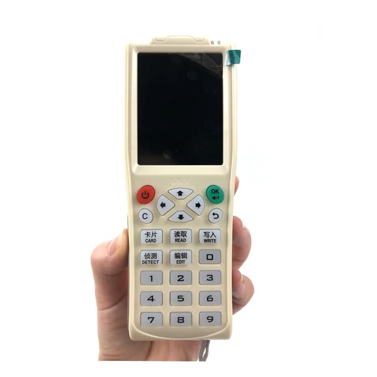 ICOPY portatile 8 lettori di schede scrittore RFID 125Khz/13.56Mhz Accesso di accesso NFC Interfacce di comunicazione USB Materiale plastico ABS