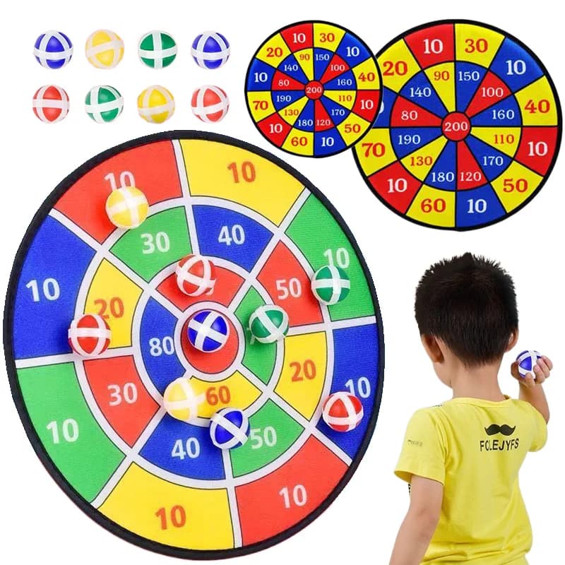 Bambini Bersaglio Dardo Piatto Palla appiccicosa Giocattoli Sport Indoor Outdoor Prima educazione Giochi di matematica Concentrazione di giocattoli per lo sviluppo TMZ