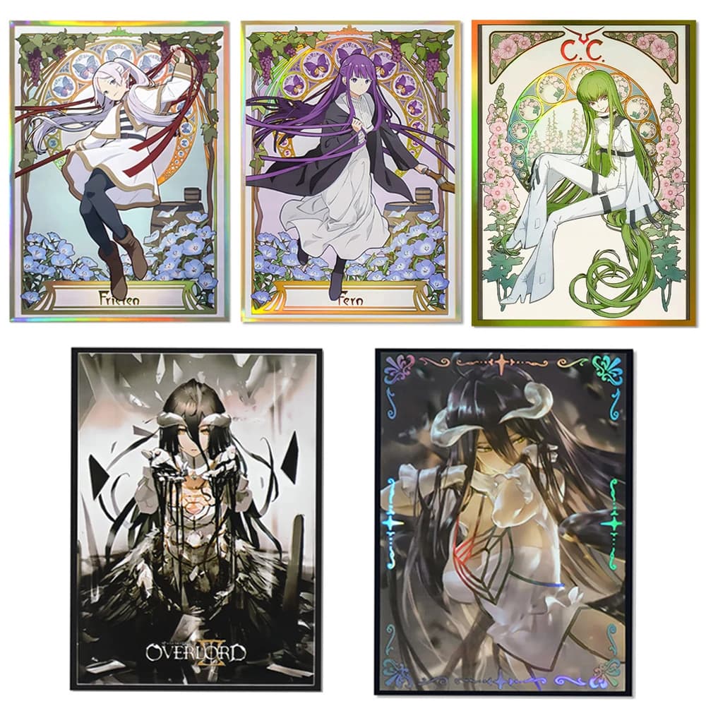 60 buste protettive per carte anime di dimensioni standard per carte collezionabili PTCG MGT Star Photo Gioco da tavolo Miglior regalo
