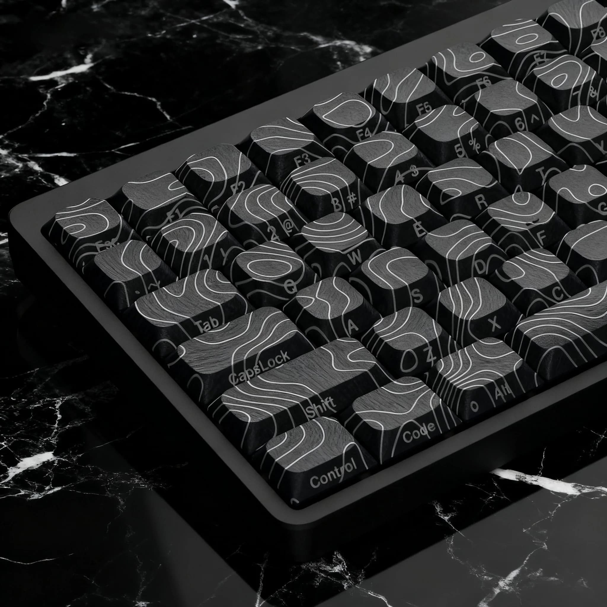 PBT black sublimation keyboards with low-profile headphones from 120 buttons for mechanical keyboard MX Switch
