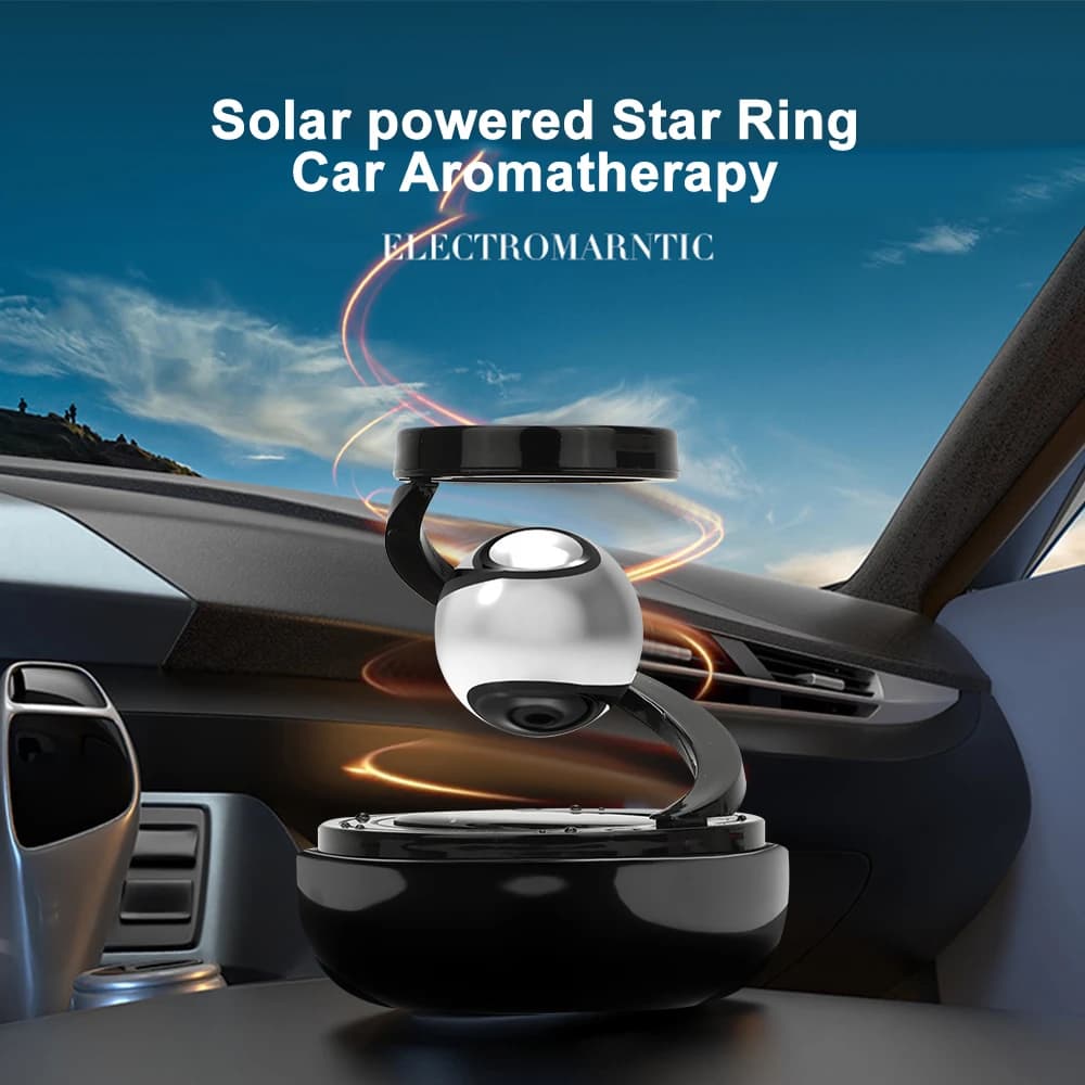 Deodorant for Auto solar levitation interstellar rotating aroma automatic Auto perfume deodorant interior diffuser accessories