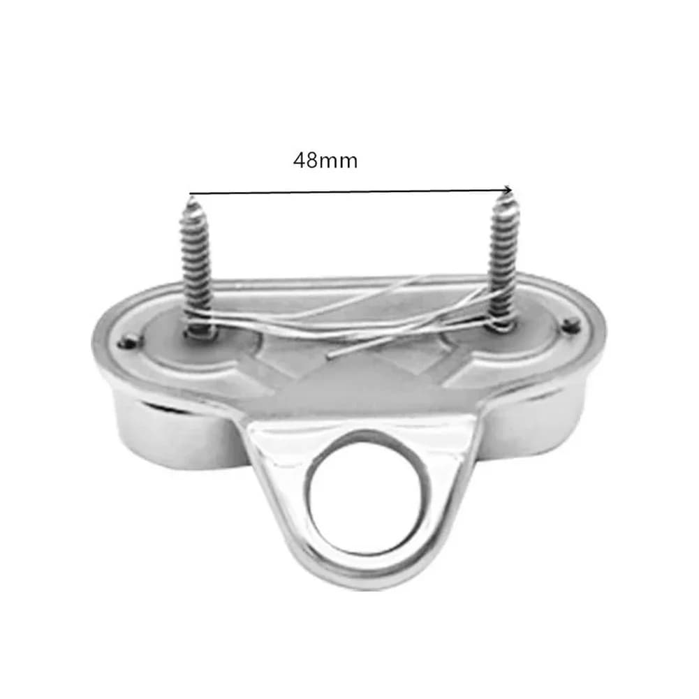 Yacht Rope Cleat Rope Clamp Marine-grade 316 Stainless Steel Progressive Cam Teeth Compact 16mm Diameter For Yacht Rigging