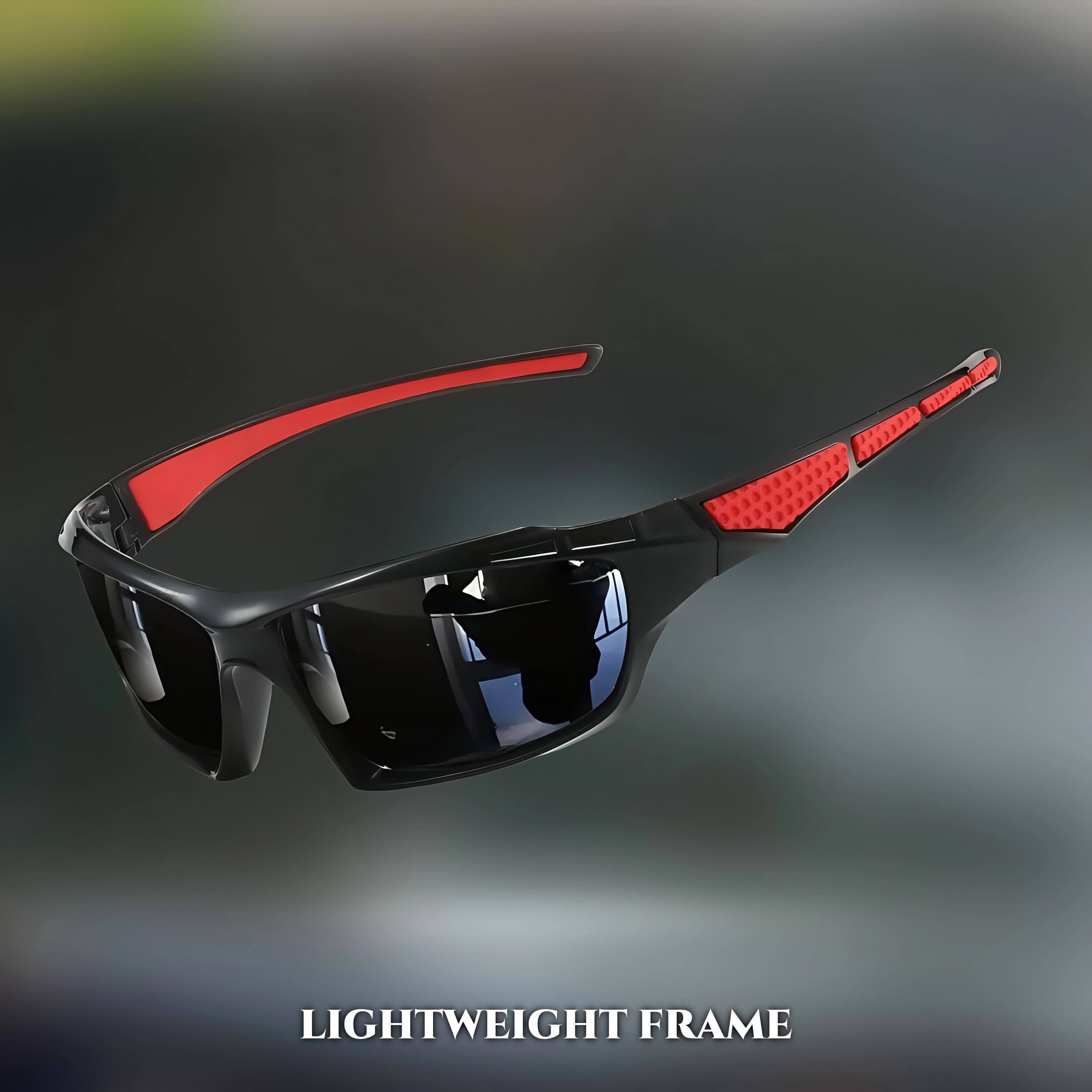 Occhiali da sole per sport all'aria aperta Lenti multicolori avvolgenti UV400 per la guida Pesca Ciclismo Occhiali leggeri unisex