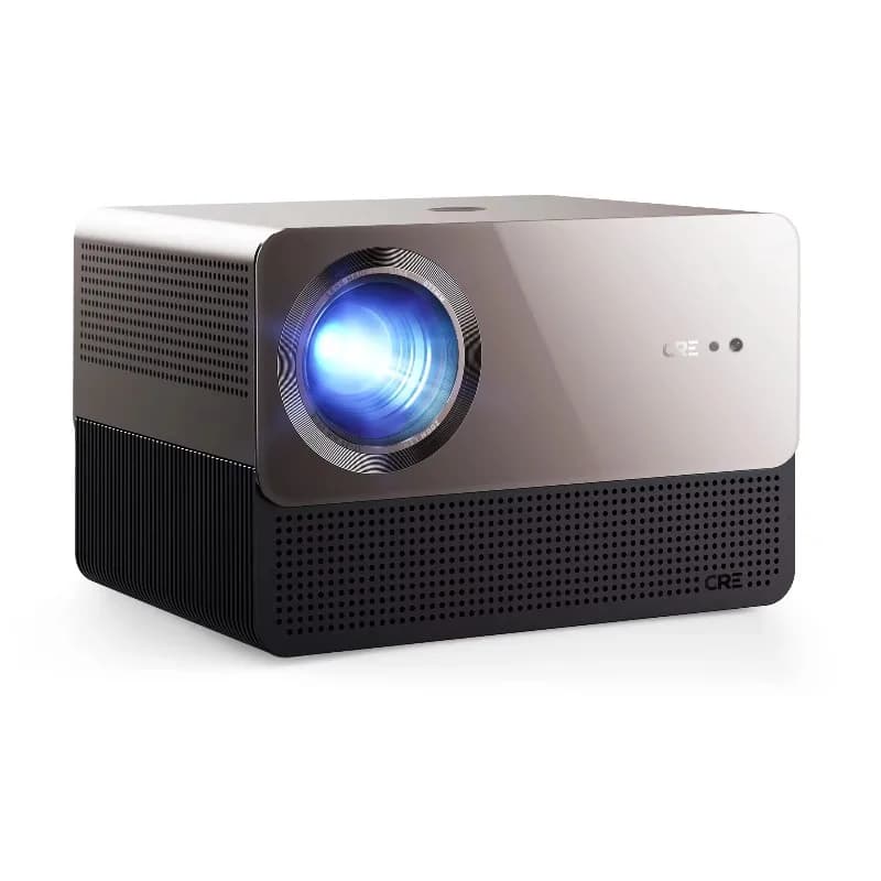 Mini proiettore a LED 4K Proiettore portatile per casa ultra HD Proiettore per hotel da parete a soffitto in ghisa