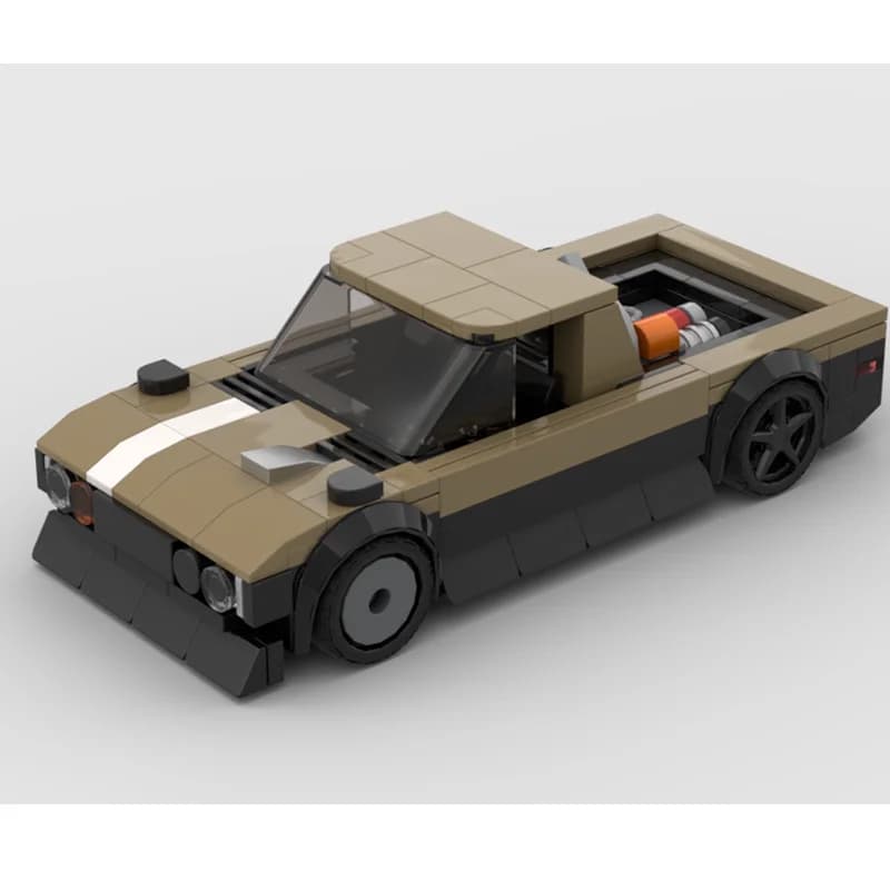 Modello di Auto MOC 1978 620 Drift Truck, Gioco di Costruzioni Creativo Educativo Fai-da-Te, Regalo