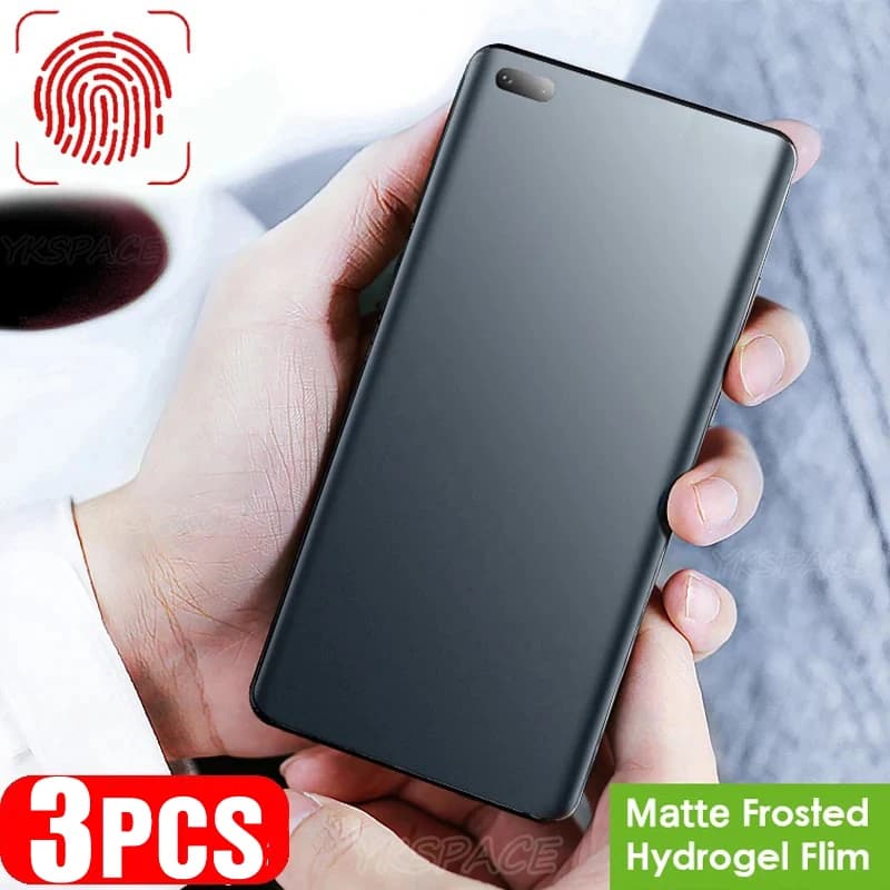 3 pezzi pellicola idrogel opaca per Honor 30 30S 50 60 70 80 SE 90 GT 100 200 Smart Lite 300 Pro Plus protezione schermo TPU ultra morbida