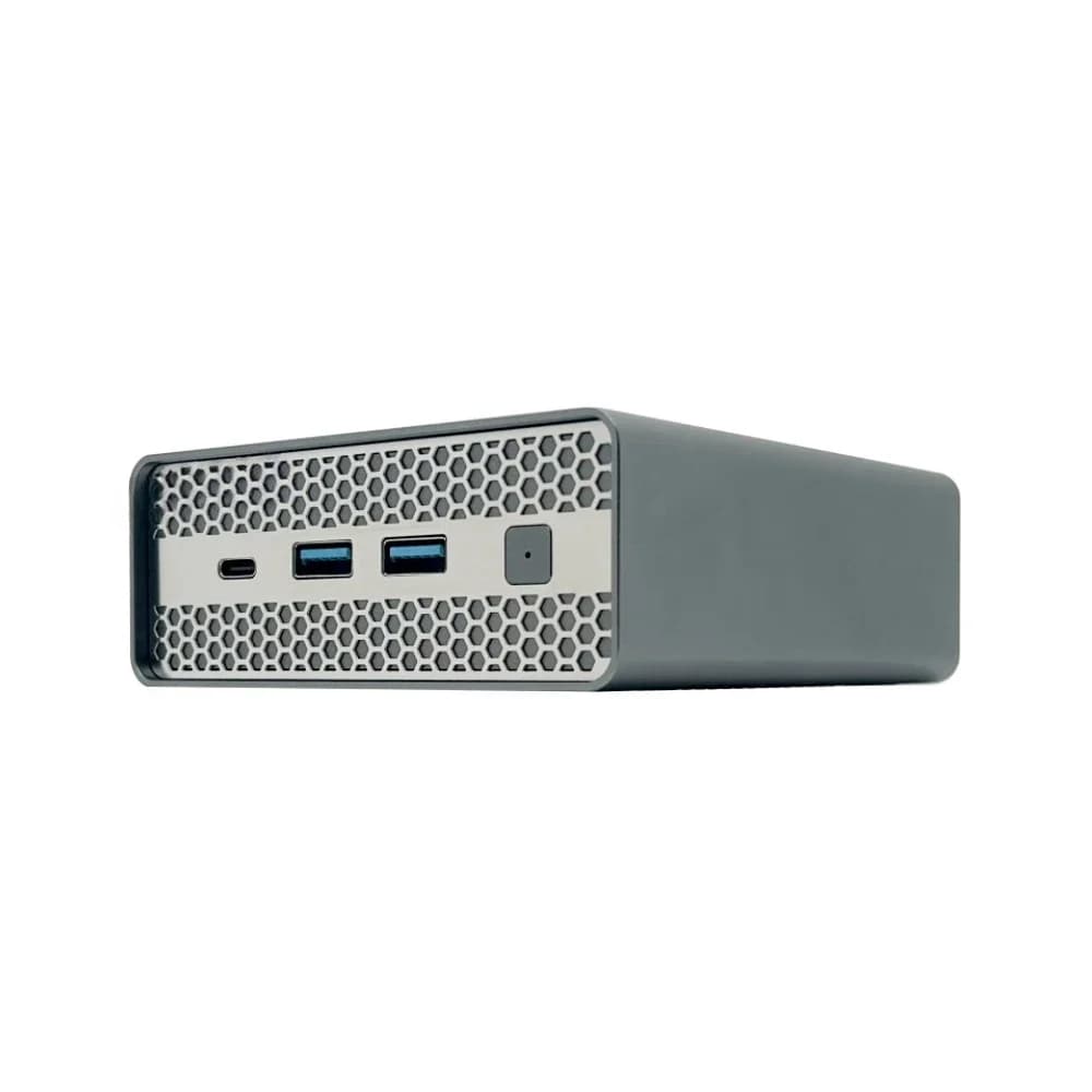 M1S N100 N150 NAS completamente a stato solido con porta multi-rete 2.5G, mini server di archiviazione host