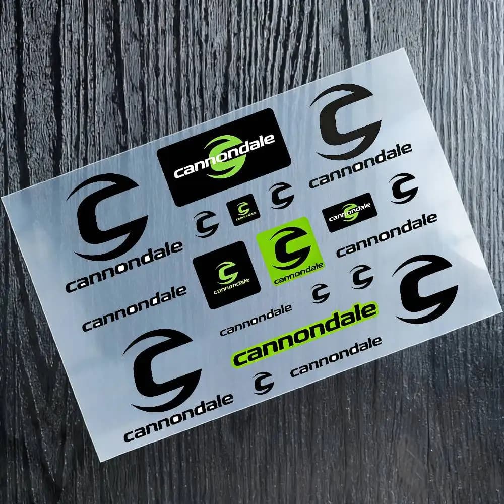 Reflective Stickers for Moto Cannondale, Decalcomanie Waterproof Vinyl for Motorcycle Helmet, Fuel Tank, Bicycle