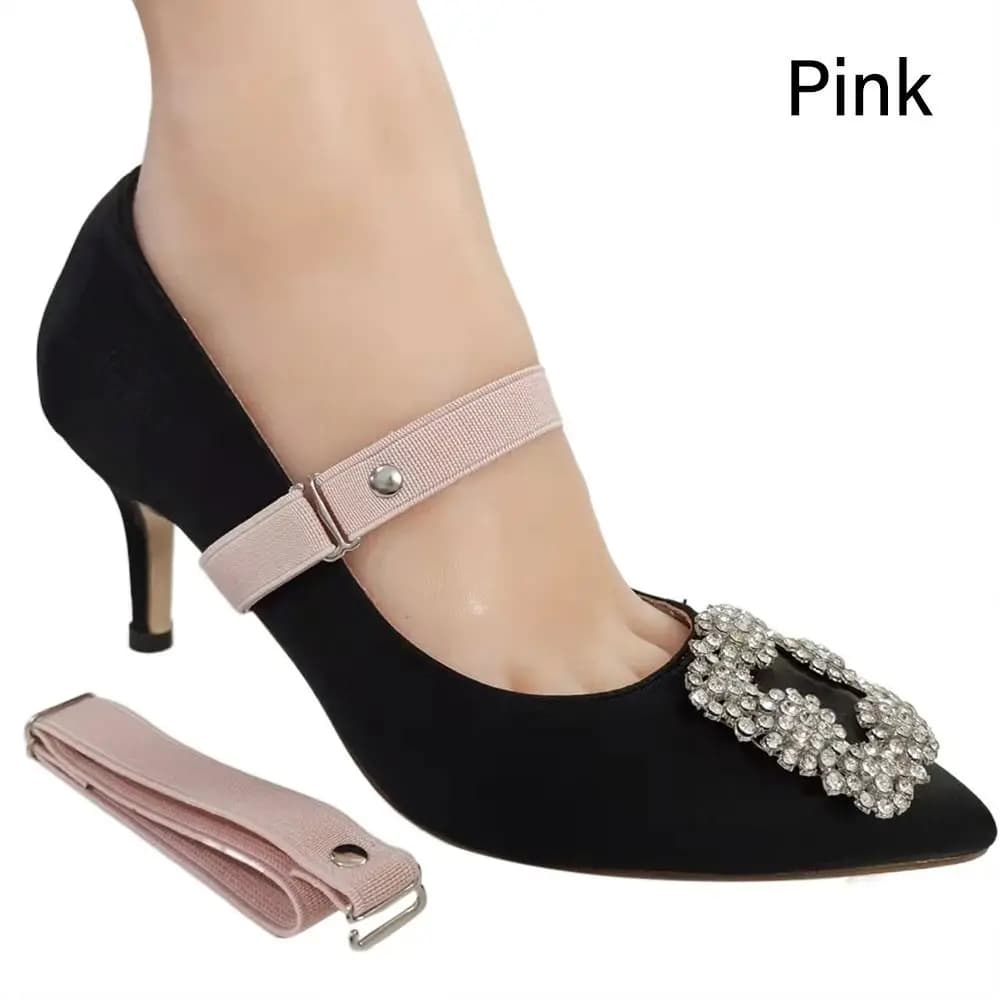Lacci Elastici Decorativi per Scarpe con Tacco Alto da Donna, Cinturini Antiscivolo, Lacci di Sicurezza per Scarpe