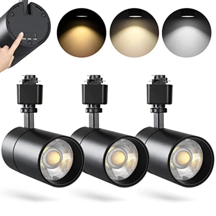 Faretti LED da 20W per Binari a H, Dimmerabili, Senza Sfarfallio, Luminosi, per Illuminazione d'Accento, Negozi, Cucine e Opere d'Arte