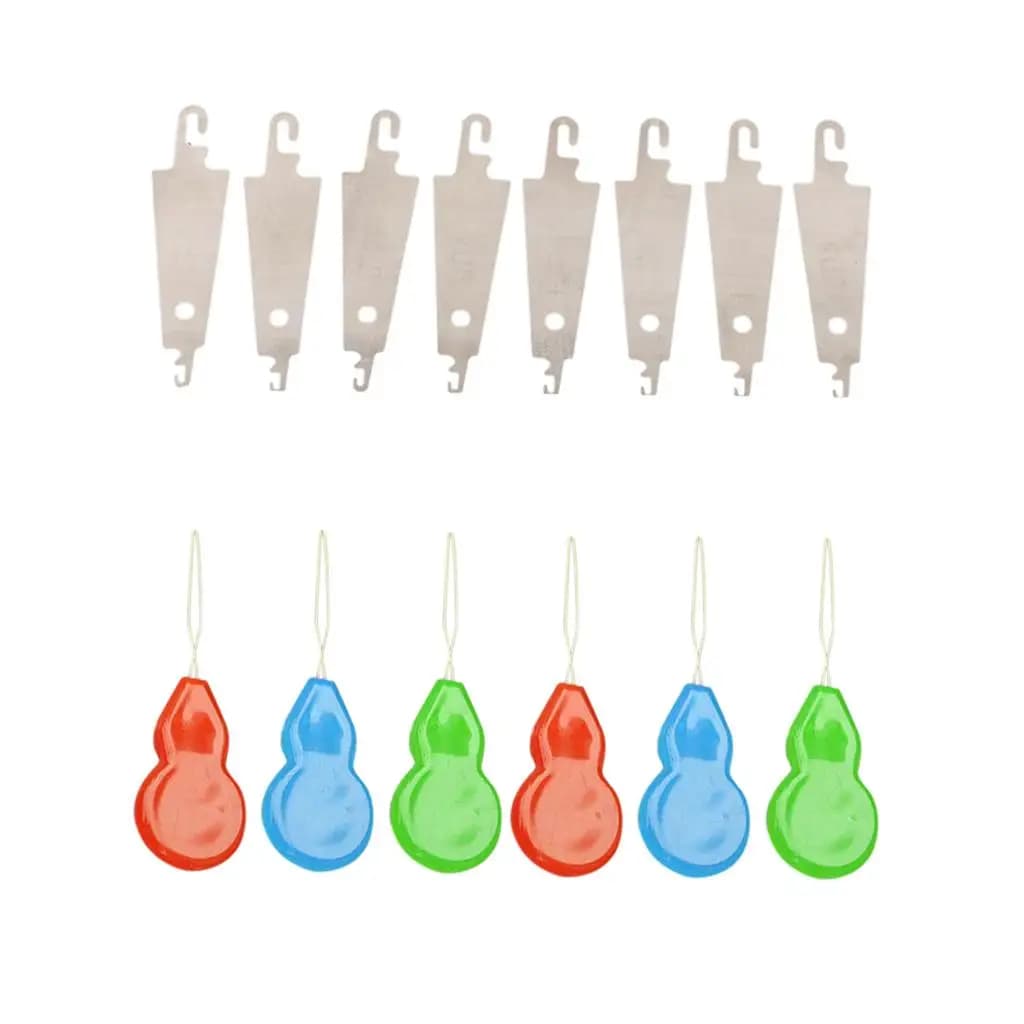 Accessorio per forniture per cucire per dispositivo per infilare punti assortiti da 100 pezzi