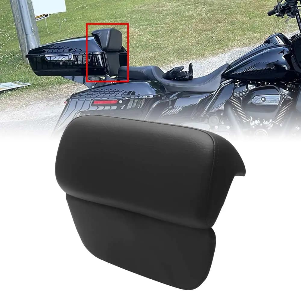 Tour Luggage Pack Backrest Pad For Harley Cvo Electra Glide Road Glide Road King Street Glide Tri Glide Ultra Limited 2014-2024