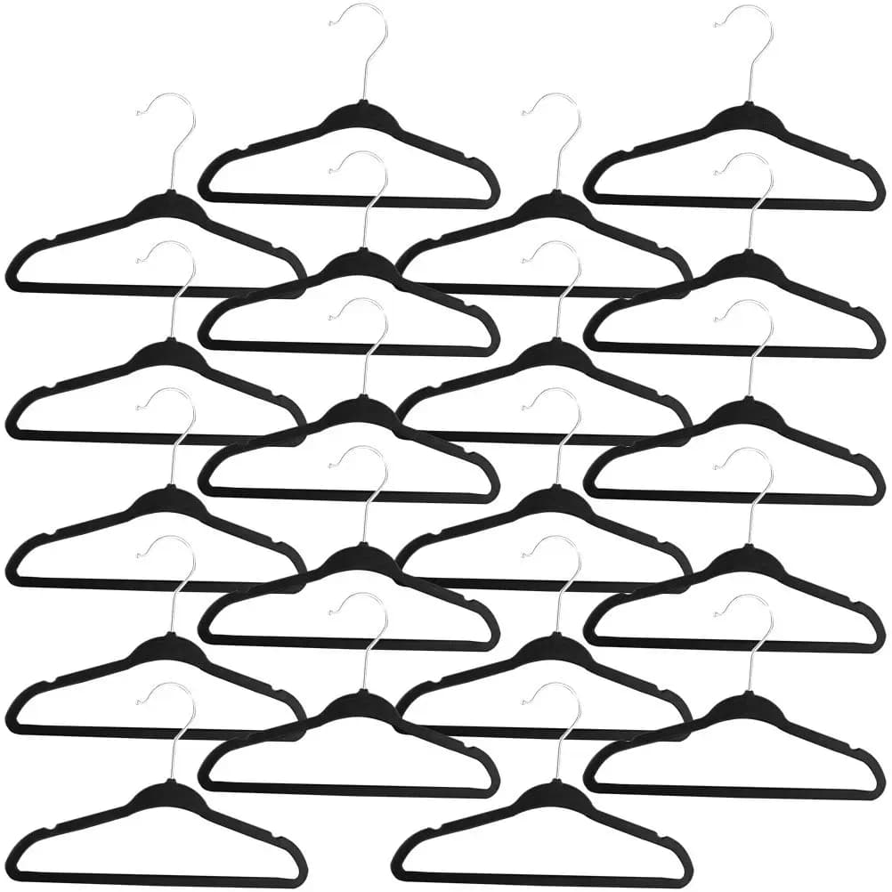 20 Pcs Nursery Hangers Pant Coat Closet Small for Plastic Clothes Childrens