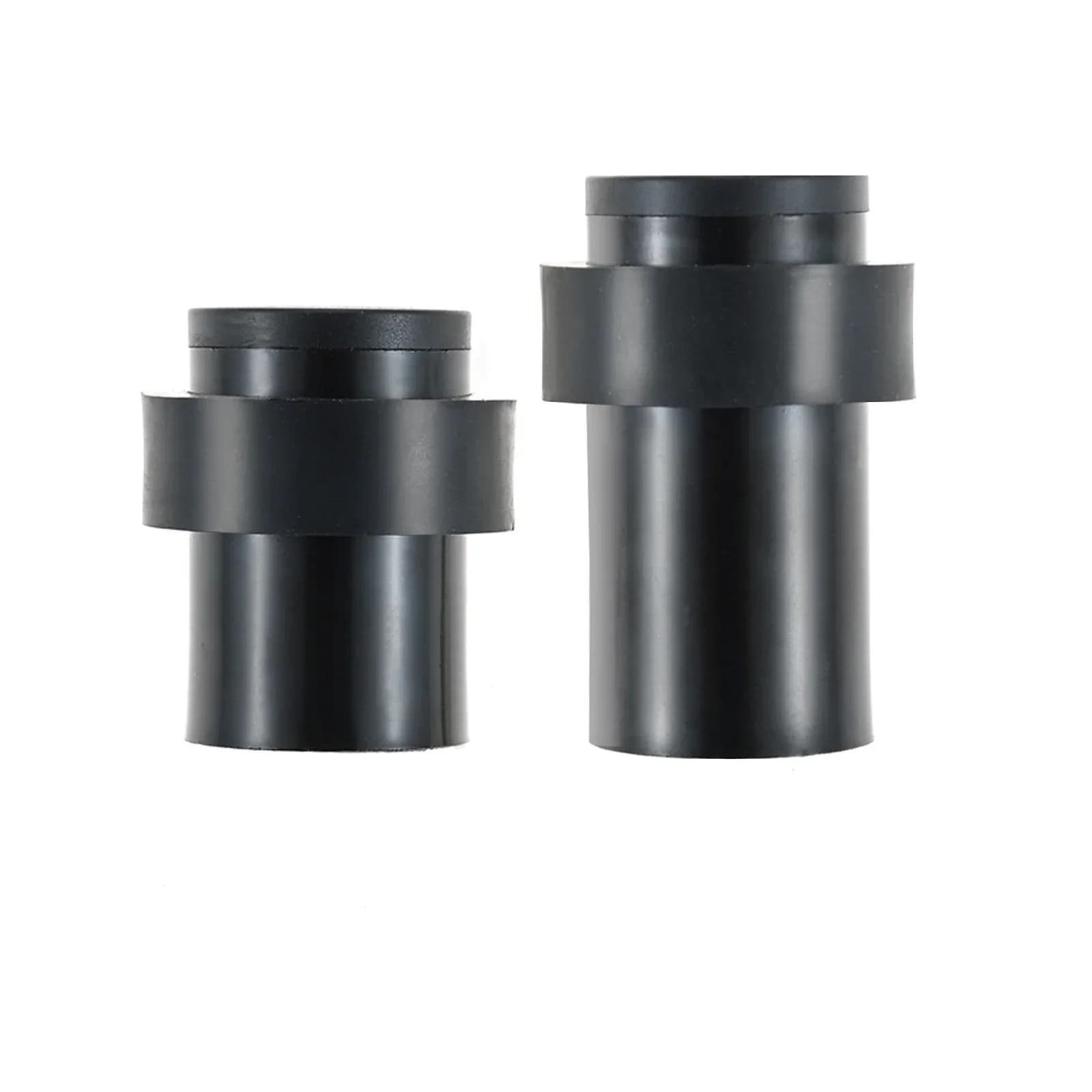 1Pc Fermaporta in acciaio inossidabile Gomma anti-collisione Fermaporta cilindrico Supporto a parete per pavimento per porte in piastrelle in ceramica di vetro e legno
