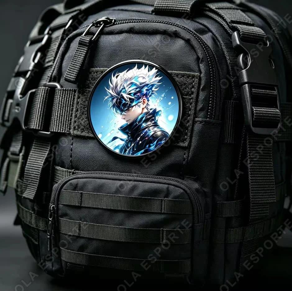 Dynamic Electronic Touch Display Screen, Outdoor DIY Anime Fashion Badge, Digital Photo Frame, Home Decoration Electronic Badge