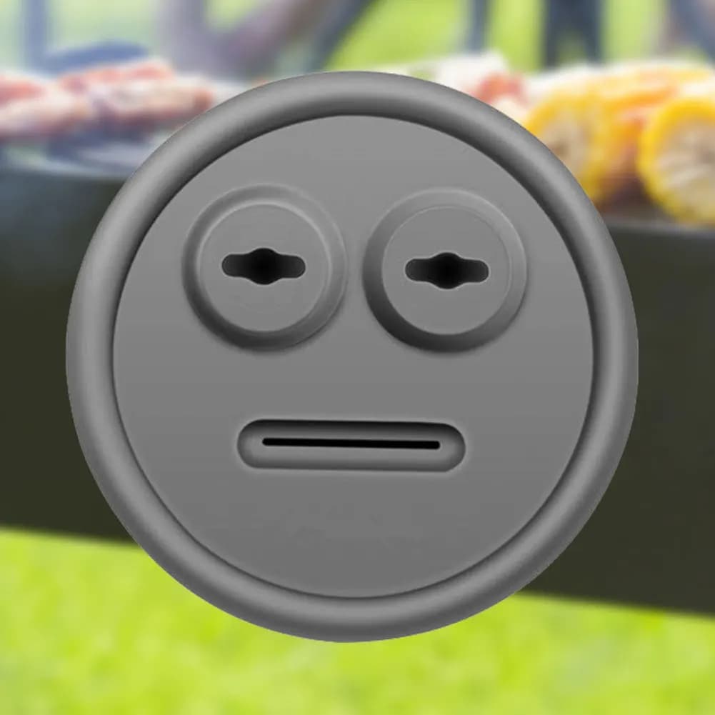 Guarnizione per Sonda Termometro in Silicone Alimentare Resistente al Calore per Barbecue Weber e Accessori Smokey Grill