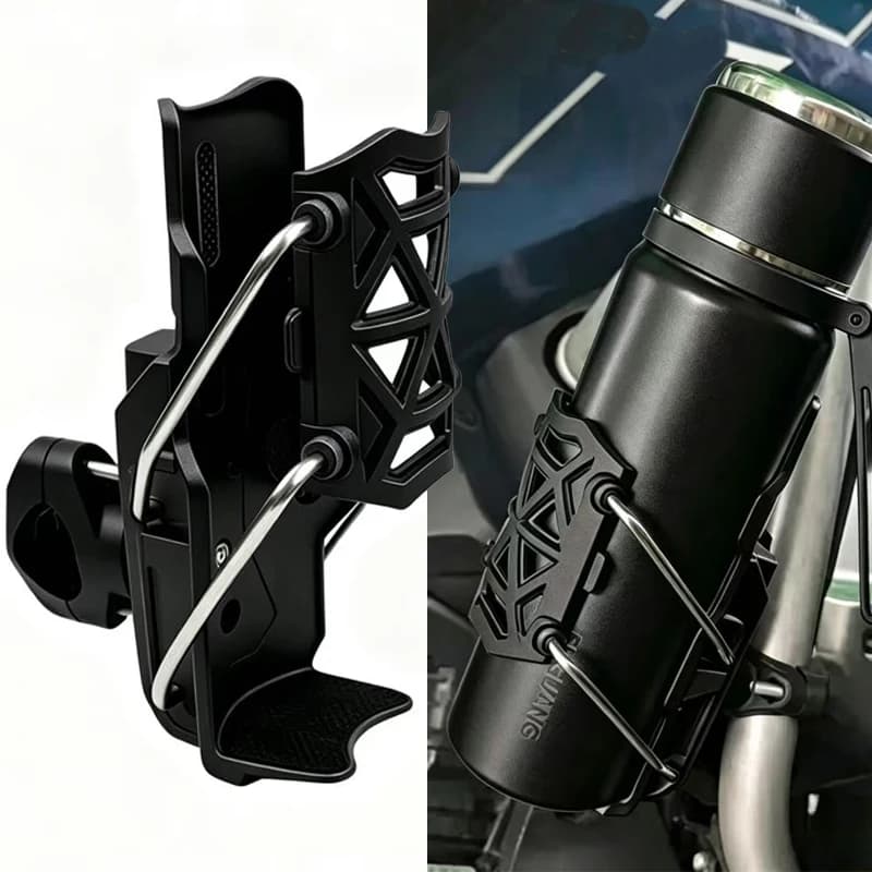 Portabottiglie per moto 360 ° Supporto Antivibrazione Girevole per Benelli TRK 702X 602X 902X 251X TRK702X TRK702 TRK502