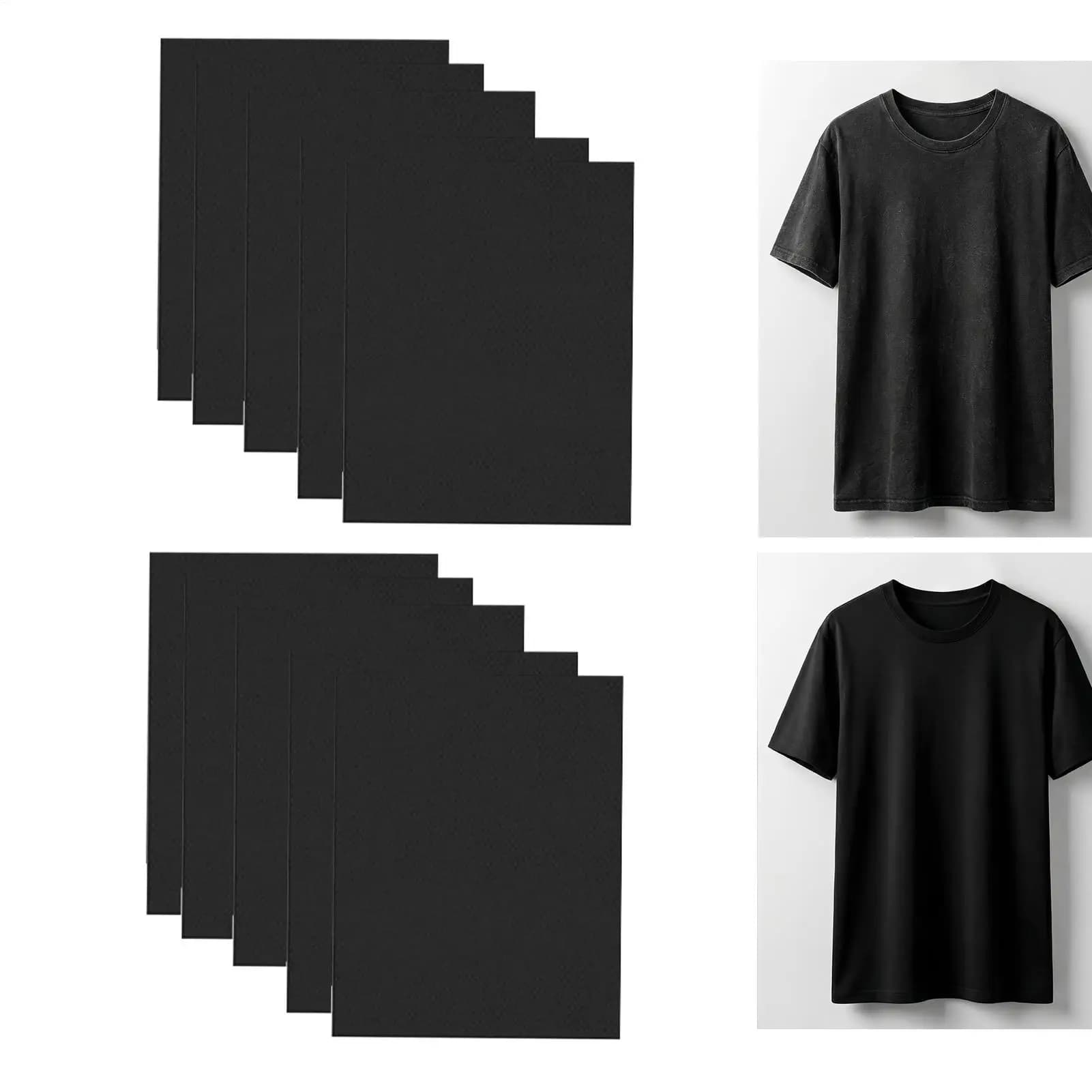 10Pcs/Bag Black Clothes Dye Sheets, Color Restorer for Synthetic & Cotton Fabric, Laundry Washing Machine Dye for Home Use
