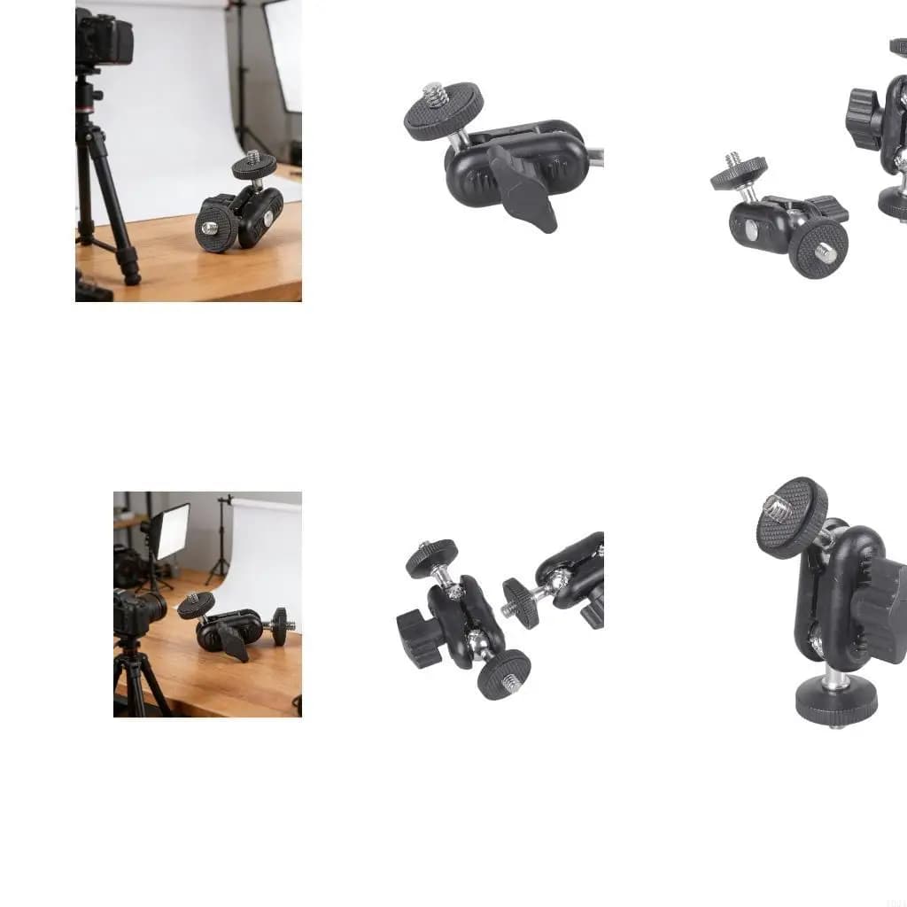 193A Pack of 2 Stand Accessories Double Ball Head Magical Arms for Camera