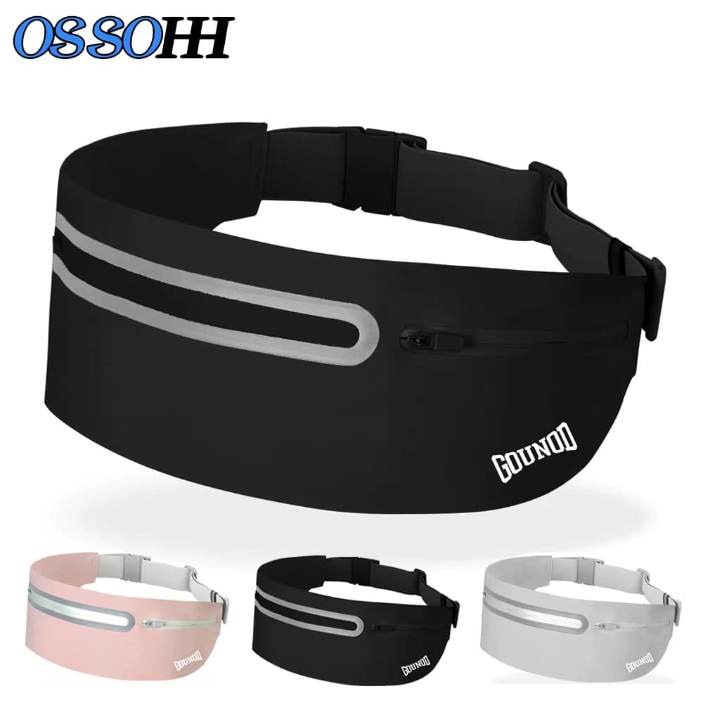 Women's Slim Running Waist Bag, Running Waist Bag With Phone Support, Exercise Waist Bag, Running Equipment Accessories