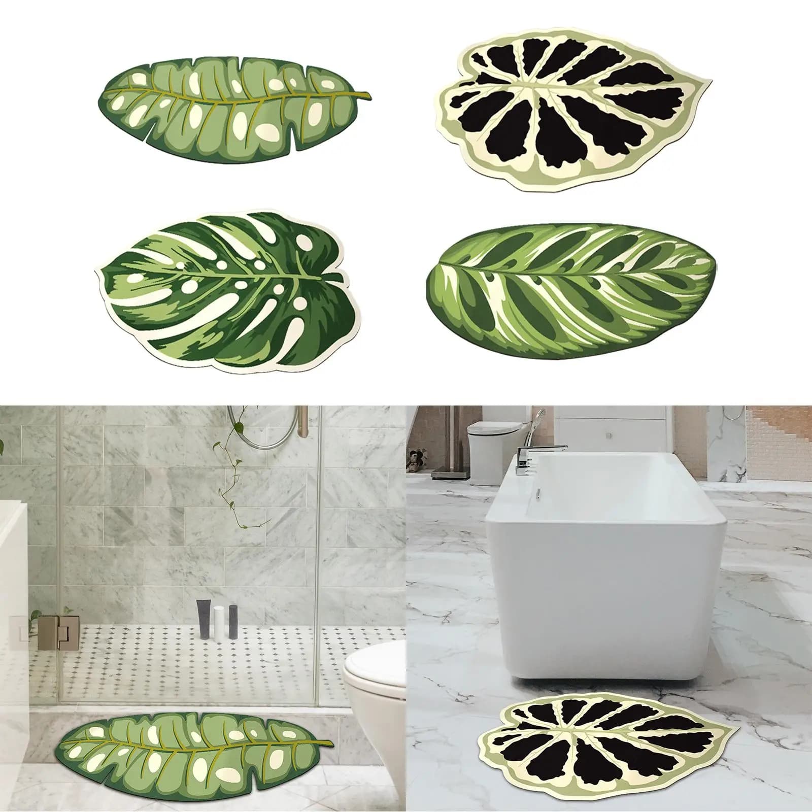 Tappetino Assorbente in Fango di Diatomee 50x80cm, Zerbino per Interni, Corridoio, Soggiorno, Bagno, Cucina
