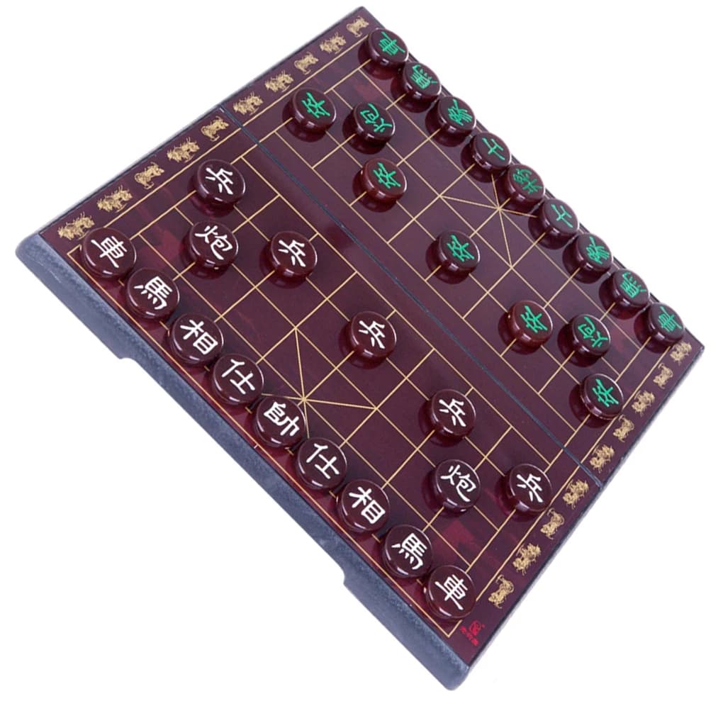 Set di scacchi cinesi portatili Xiangqi magnetico per gli amici degli adulti da viaggio