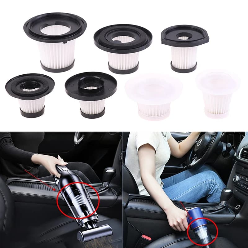 Cartucce per aspirapolvere per auto 1pc aspirapolvere senza fili Micro filtri accessori per aspirapolvere filtri per la pulizia a umido e a secco