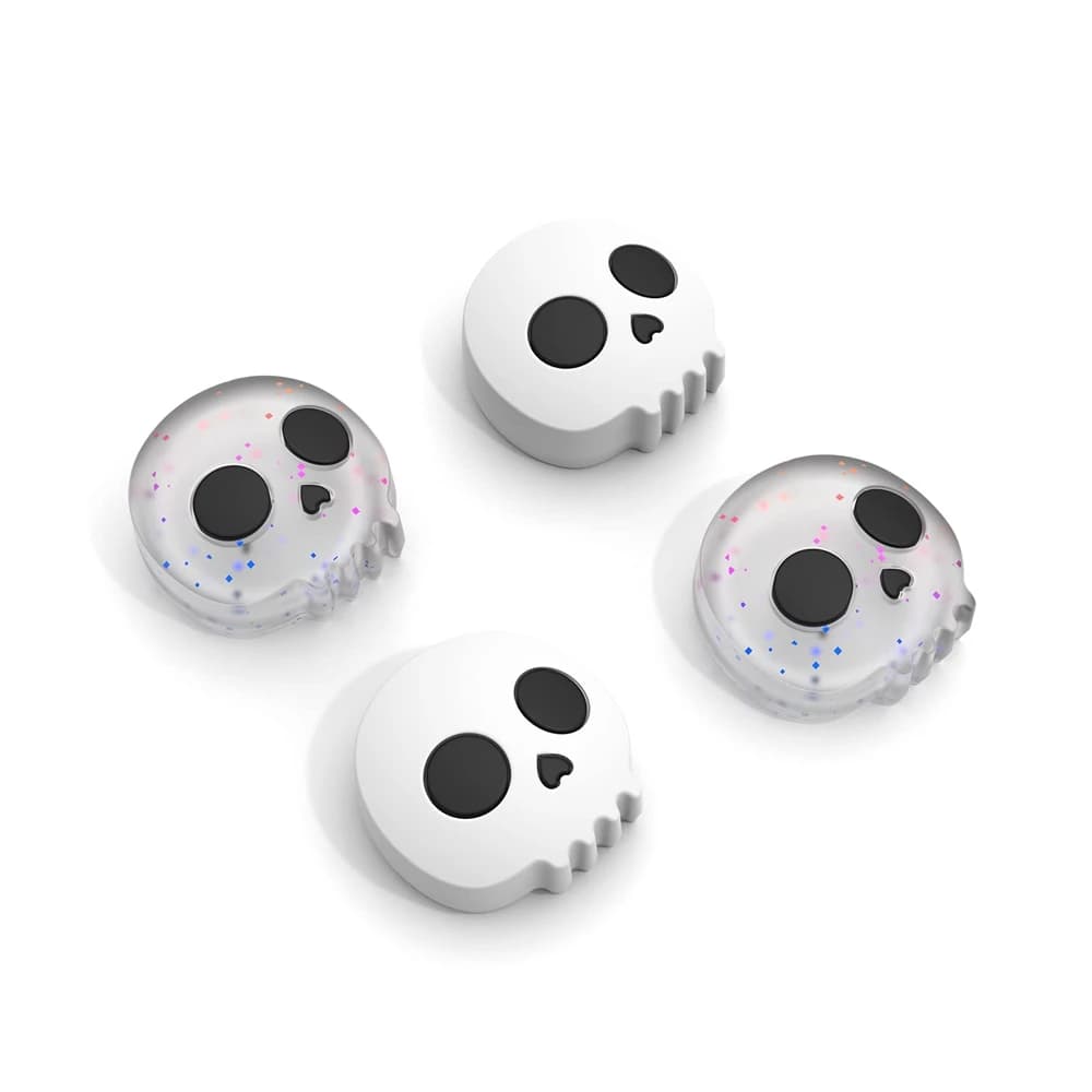 Copertura per tappi per impugnatura per pollice morbido in silicone di Halloween per controller Xbox PS5 per cappucci per joystick Custodia per accessori per controller di gioco