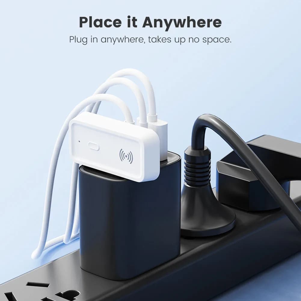 Amplificatore di Segnale WiFi Smart For-Tuya, Ripetitore di Segnale per Estensione della Copertura Domestica, Facile Installazione Plug-and-Play