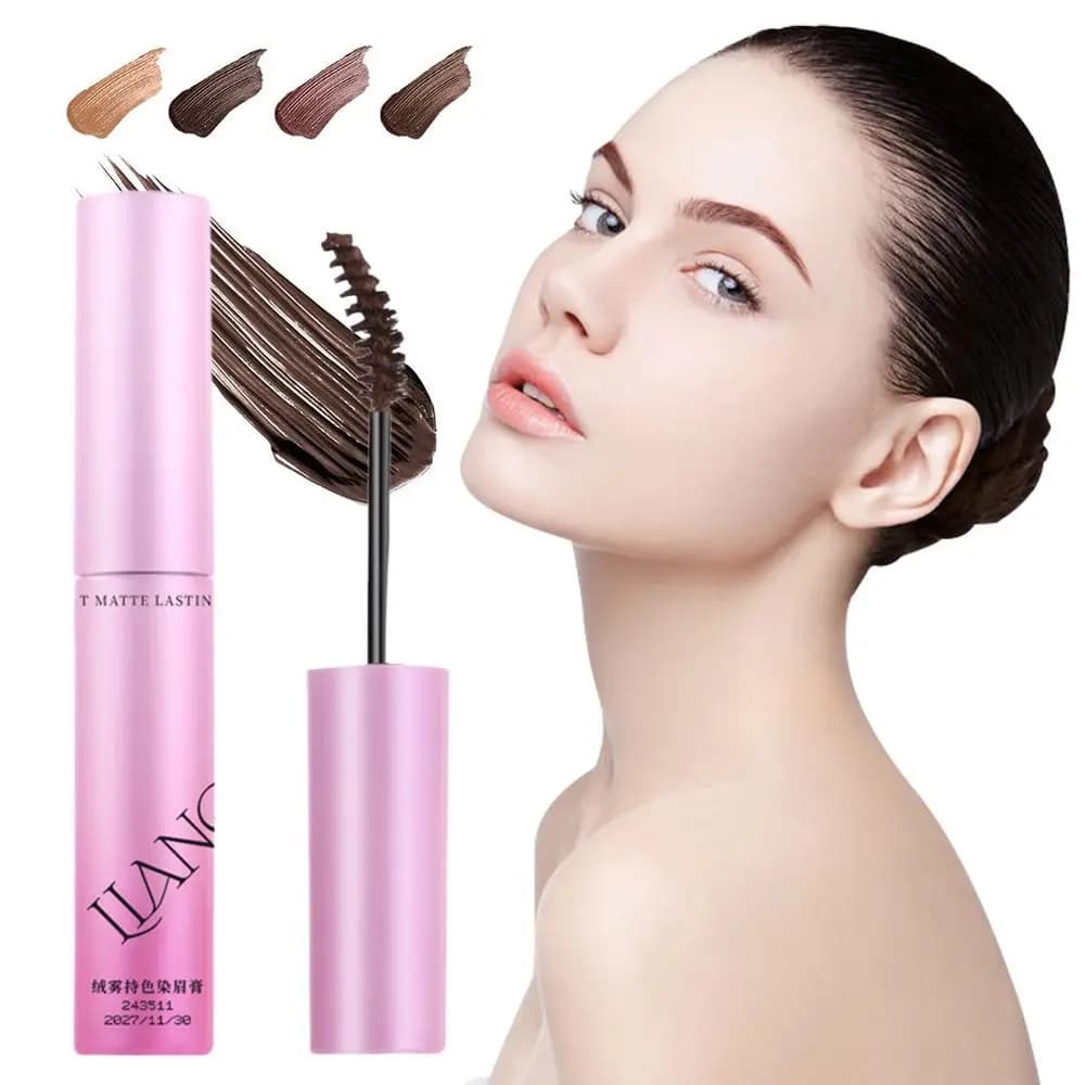 Natural Eyebrow Cream in 4 Colors, Long Life, Anti-driving, Waterproof, South-resistant, Natural Eyebrow Makeup, Gift