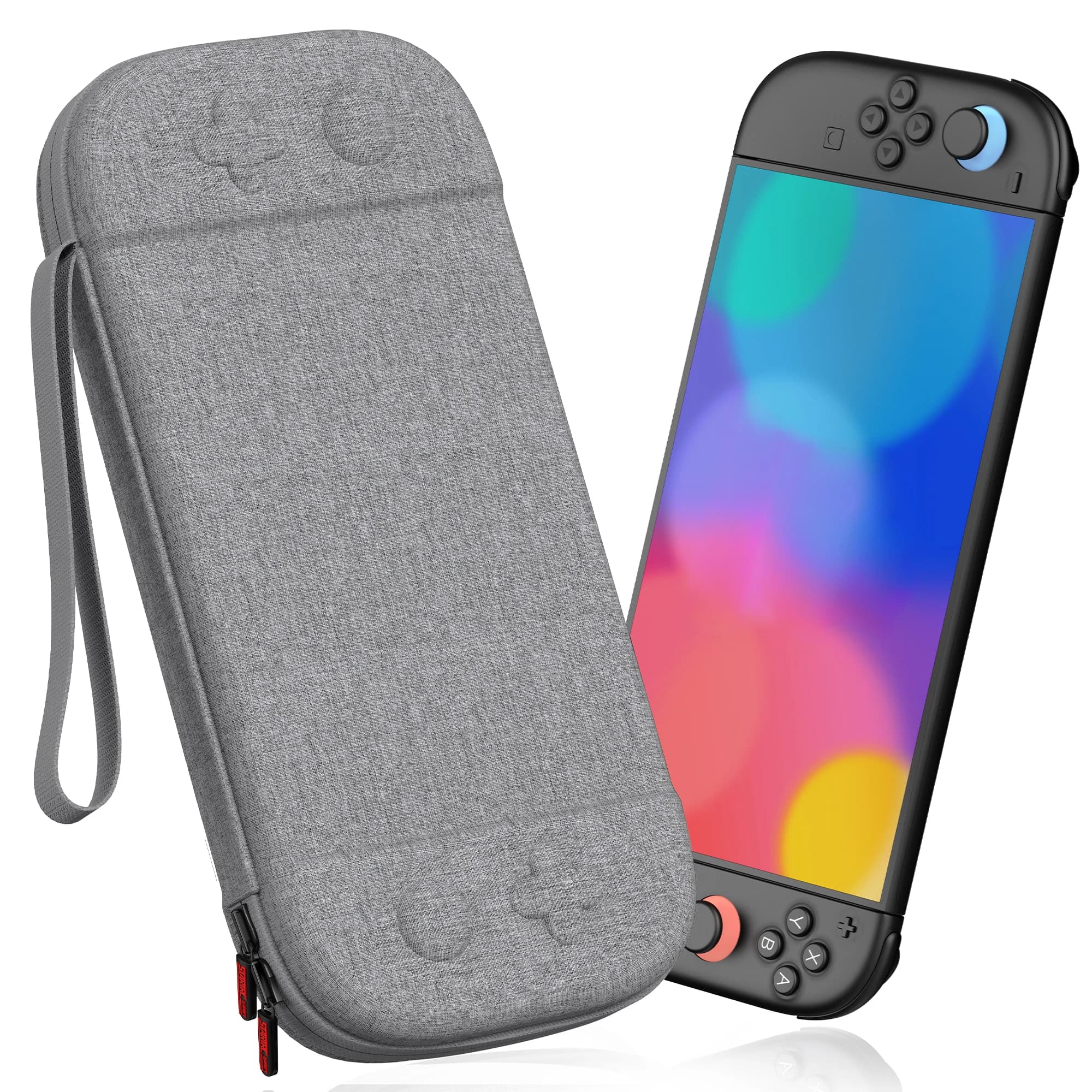 Custodia da trasporto sottile STARTRC per Nintendo Switch 2 2025, custodia rigida da viaggio con 12 slot per schede di gioco, borsa portatile