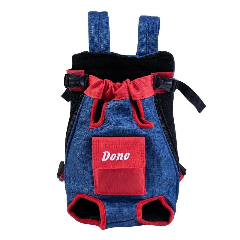 Borsa per animali domestici borsa per cani zaino da viaggio portatile zaino da esterno in tessuto a rete per gatti zaino a quattro zampe nuova attrezzatura per il trasporto all'aperto per animali domestici