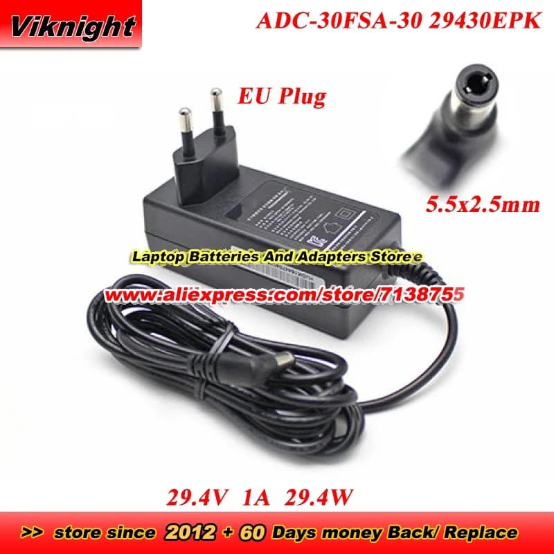 Caricabatterie con presa UE ADC-30FSA-30 29430EPK 29.4V 1A 29.4W EAY64470401 per CordZero A9 Series Multi Ultimate Handstick A929KVM A9M A9N