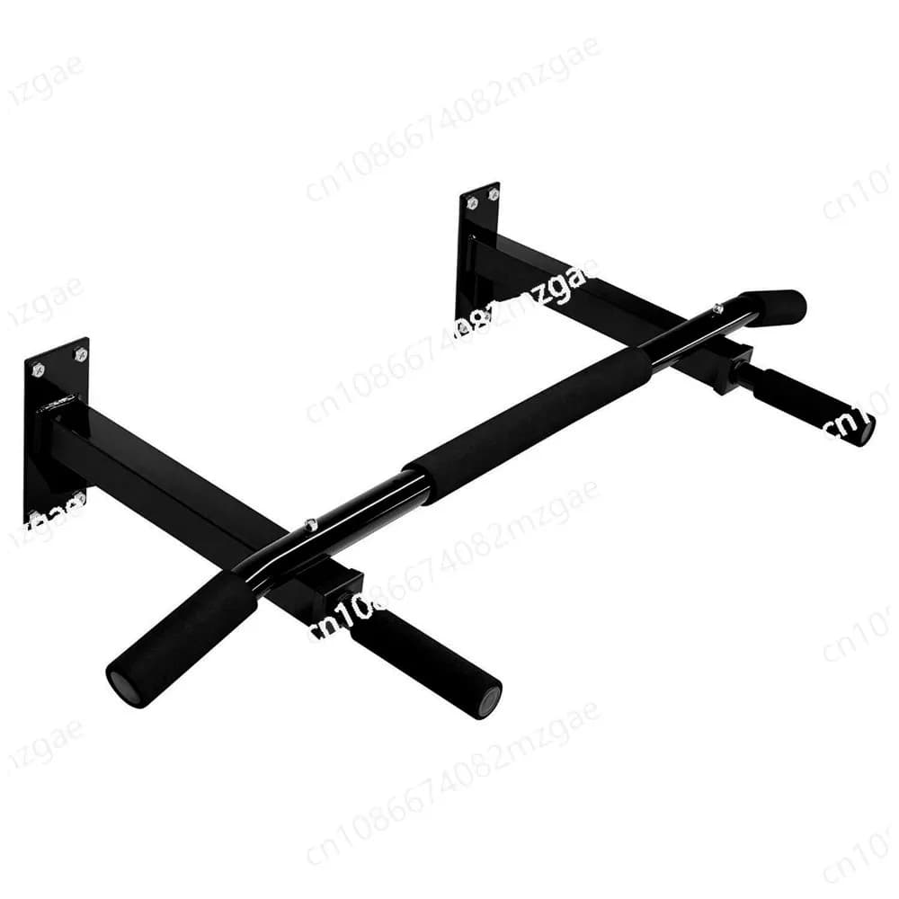 Wall mount for fitness equipment, adjustable horizontal bar bracket
