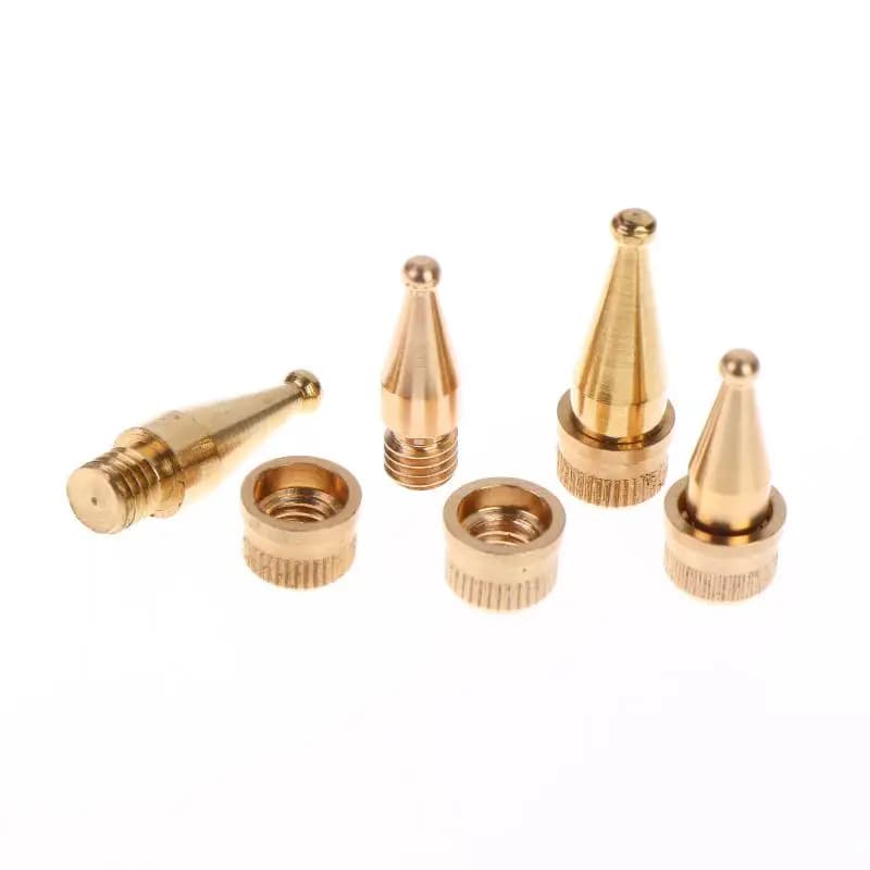 4/8Pcs Speaker Spikes For Hi-Fi Feet Speaker Stands Accessories Copper M8 Thread 28MM 35MM