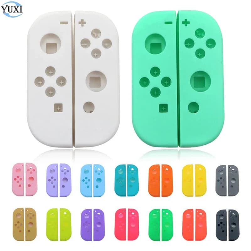 YuXi anteriore posteriore Con custodia a guscio centrale custodia in plastica per Nintend Switch NS NX Joy-Con JoyCon Controller